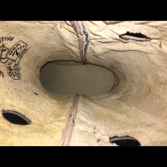 Men’s Western Cowboy Rodeo Square Toe Leather Boots Hand made Botas Vaqueras - Picture 5 of 5